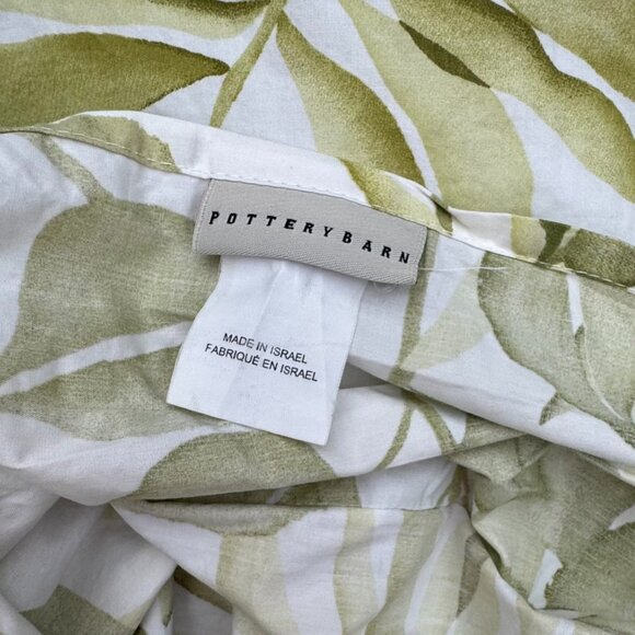 Pottery Barn Leaf Print Duvet Cover Full/Queen - Picture 5 of 8